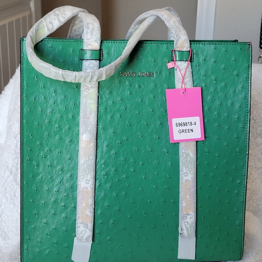 Sassy Jones Carmen Tote Purse (NWT)